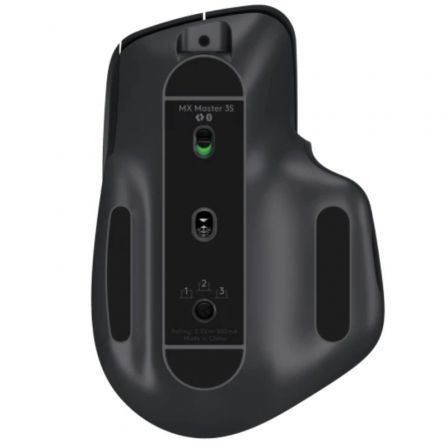 Logitech MX Master 3S Ratón Inalámbrico Ergonómico, Grafito, 8000 DPI Logitech MX Master 3S Ratón Inalámbrico Ergonómico, Grafito, 8000 DPI